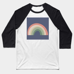 Retro Rainbow Pastel Baseball T-Shirt